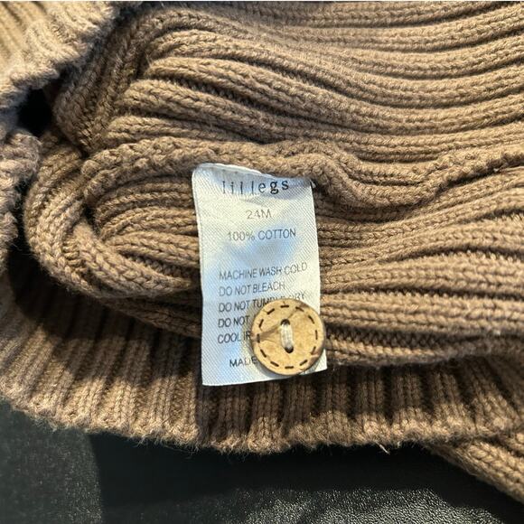 Lil Legs Toddler Cardigan Sweater – Brown, 24 Months - Picture 2 of 4